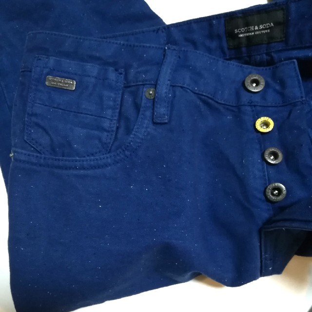 SCOTCH & SODA(スコッチアンドソーダ)のサラリーマンさん専　新品　SCOTCH&SODA  インディゴテーパードデニム　 メンズのパンツ(デニム/ジーンズ)の商品写真