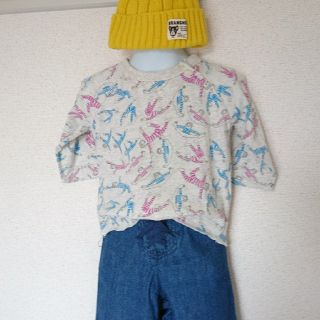 マーキーズ(MARKEY'S)のhitommyyy様 size90 マーキーズ 体操の人達&どうぶつのマウンテン(Tシャツ/カットソー)