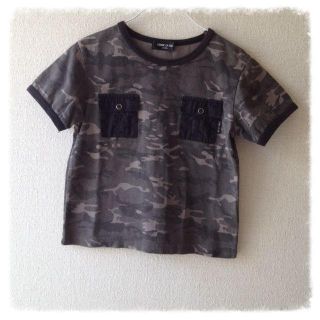 コムサイズム(COMME CA ISM)の110☆迷彩柄Tシャツ(その他)