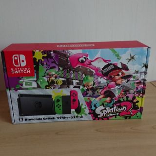 ニンテンドースイッチ(Nintendo Switch)の任天堂スイッチ スプラトゥーン2set 新品未使用(家庭用ゲーム機本体)