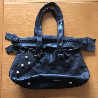 イアパピヨネ(ear PAPILLONNER)のカワカワ kawaビッグファスナーbag(ショルダーバッグ)