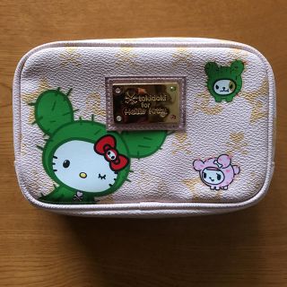 ハローキティ(ハローキティ)のtokidoki for Hello kitty ミラー付きポーチ(ポーチ)