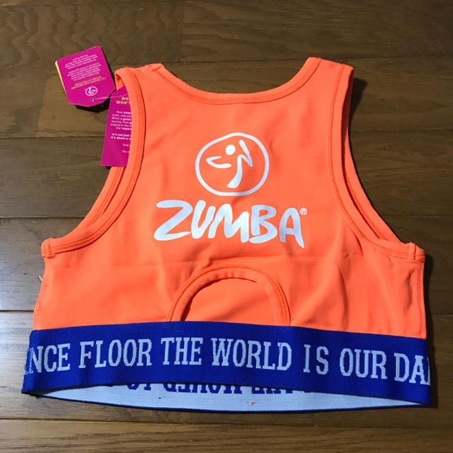 Zumba(ズンバ)のZUMBAスポブラ 新品未使用 レディースの下着/アンダーウェア(ブラ)の商品写真