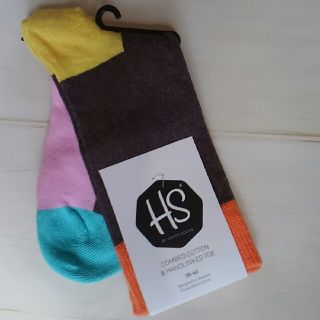 クツシタヤ(靴下屋)の新品　HAPPYsocks　36_40(ソックス)