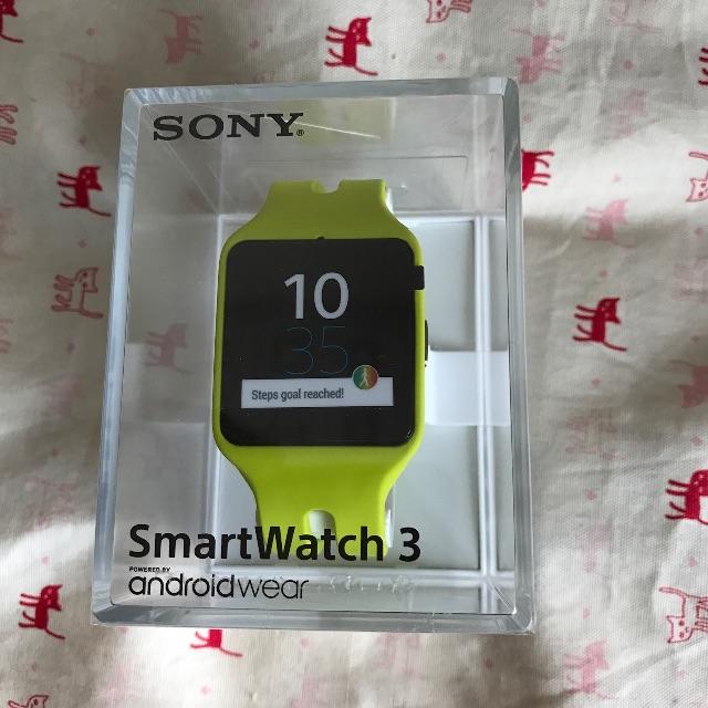 SONY(ソニー)のSmart Watch 3 SWR50 未開封新品 スマホ/家電/カメラのスマホアクセサリー(その他)の商品写真