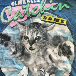 GLAMOUR KILLS 猫Tシャツ 激ロック(Tシャツ(半袖/袖なし))