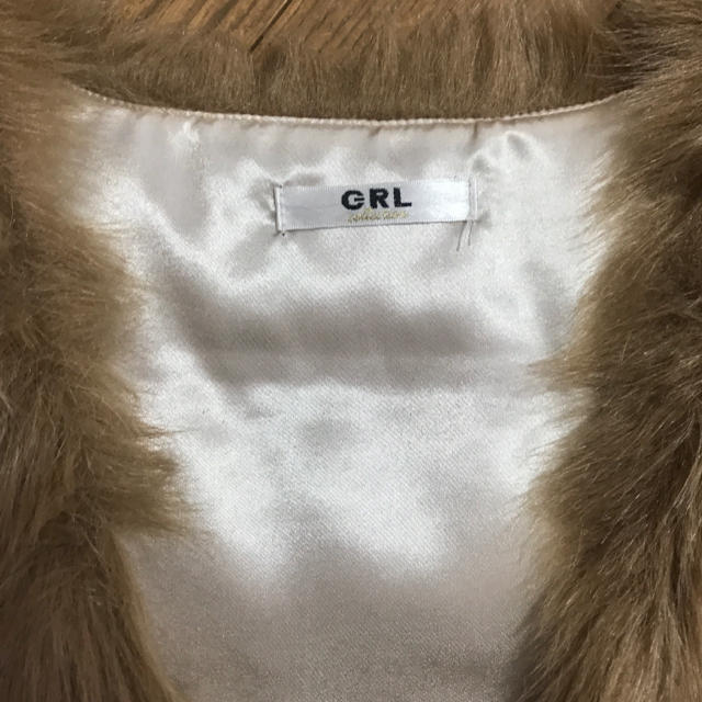 GRL(グレイル)のGRL ファーベスト レディースのジャケット/アウター(毛皮/ファーコート)の商品写真