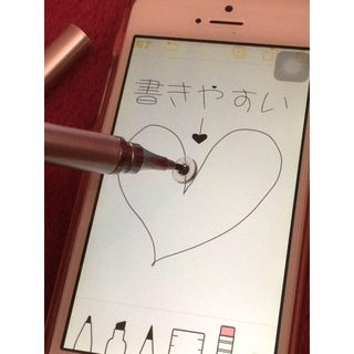 加工 ゲーム タッチペン スマホペン タッチペン ツムツム 極細 iPhone(バッテリー/充電器)