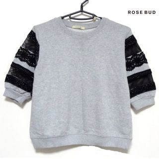 ローズバッド(ROSE BUD)の未使用♥ROSE BUD ローズバッド レーストレーナートップス(トレーナー/スウェット)