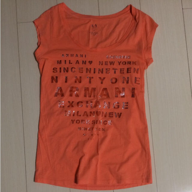 ARMANI EXCHANGE(アルマーニエクスチェンジ)の美品アルマーニエクスチェンジTシャツ レディースのトップス(Tシャツ(半袖/袖なし))の商品写真