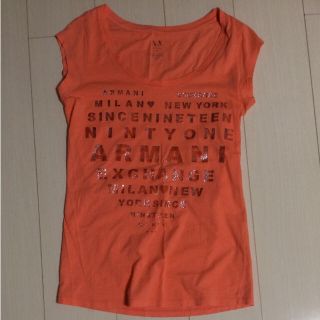 アルマーニエクスチェンジ(ARMANI EXCHANGE)の美品アルマーニエクスチェンジTシャツ(Tシャツ(半袖/袖なし))