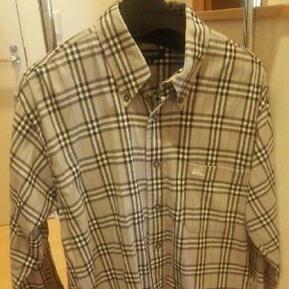 バーバリー(BURBERRY)のBURBERRY チェックシャツ s(Tシャツ/カットソー(七分/長袖))