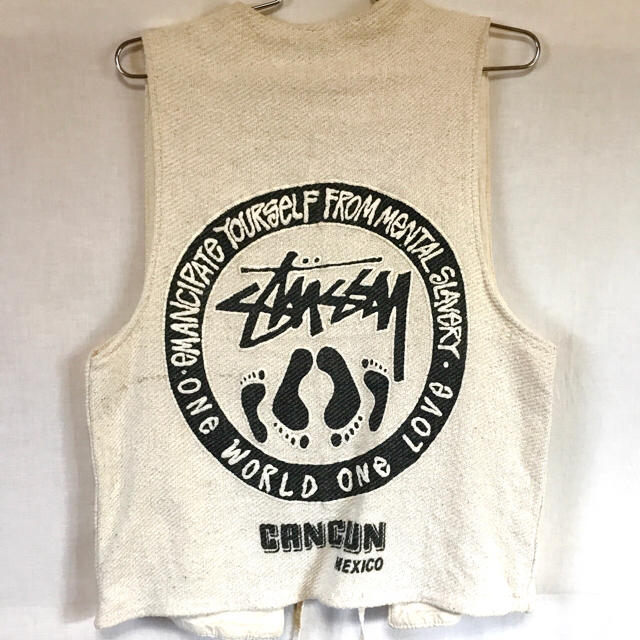 STUSSY - vintage oldstussy メキシカンベストの通販 by MUKUDOKU ...