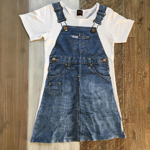 Lee(リー)のLeeプリントワンピース キッズ/ベビー/マタニティのキッズ服女の子用(90cm~)(その他)の商品写真