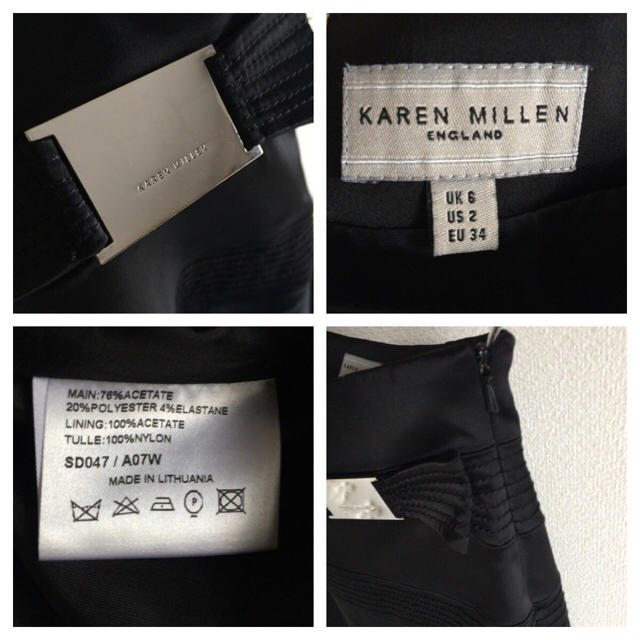 Karen Millen(カレンミレン)の【KAREN MILLEN】ひざ丈スカート レディースのスカート(ひざ丈スカート)の商品写真