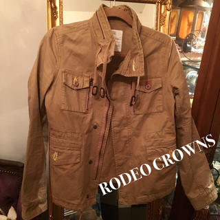 ロデオクラウンズ(RODEO CROWNS)の美品❗️RODEO CROWNSミリタリー風ジャケット/goa/moussy(ミリタリージャケット)