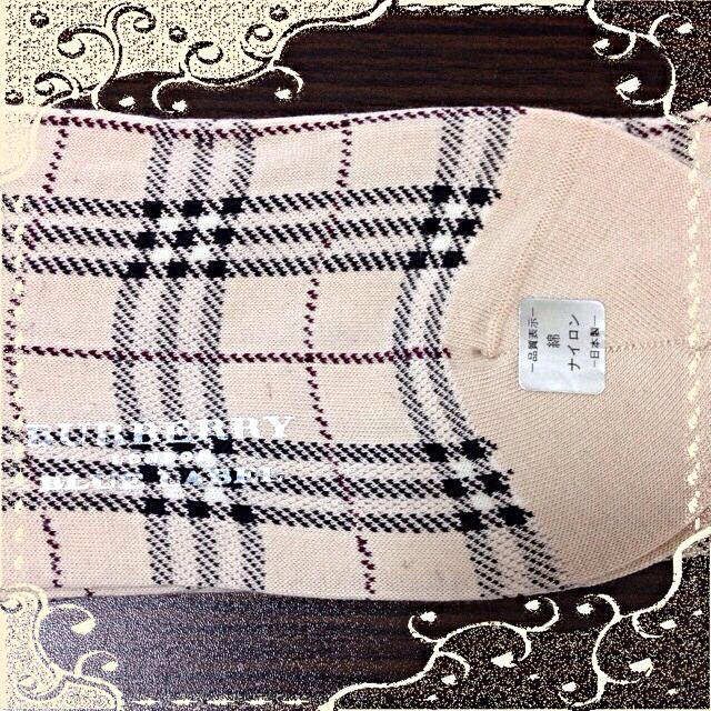 BURBERRY(バーバリー)のBURBERRY 靴下 レディースのレッグウェア(ソックス)の商品写真