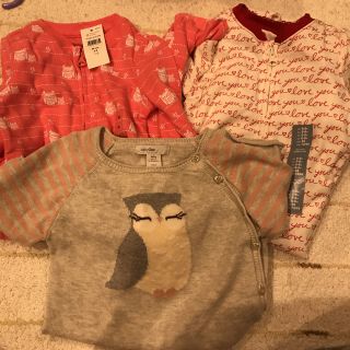 ベビーギャップ(babyGAP)のbabyGAP ロンパース三点セット(ロンパース)