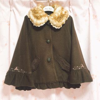 アクシーズファム(axes femme)の新品❤ポンチョ型コート(ポンチョ)