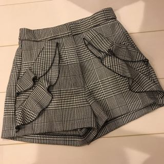 ザラ(ZARA)のチェック柄ショーパン(ショートパンツ)