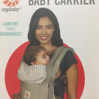 エルゴベビー(Ergobaby)の未開封  エルゴベビー 抱っこ紐 ベビーキャリア よだれパット・収納ポーチ付(抱っこひも/おんぶひも)