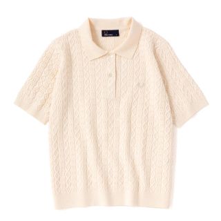 フレッドペリー(FRED PERRY)のFRED PERRY   cable knit shirt(ポロシャツ)