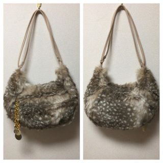 ツモリチサト(TSUMORI CHISATO)の【美品】ツモリチサト ファーバッグ(ハンドバッグ)