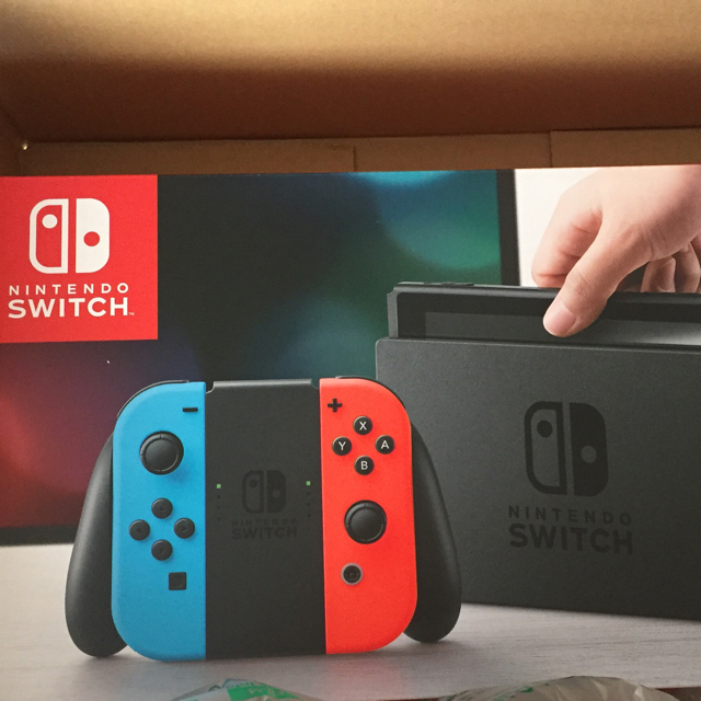 1個Joy-Conグリップニンテンドースイッチ ネオン 新品未使用