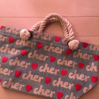 シェル(Cher)のcher♡トートバッグ(トートバッグ)