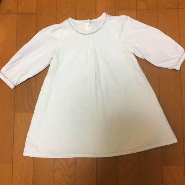 PETIT BATEAU(プチバトー)のプチバトーコーデュロイワンピース  86㎝ キッズ/ベビー/マタニティのベビー服(~85cm)(ワンピース)の商品写真