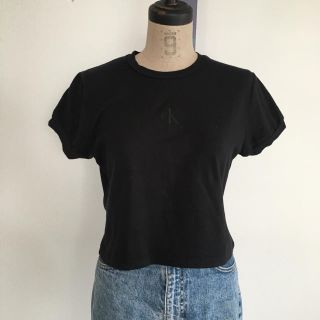 カルバンクライン(Calvin Klein)のCK カルバンクライン ロゴ刺繍TEE(Tシャツ(半袖/袖なし))