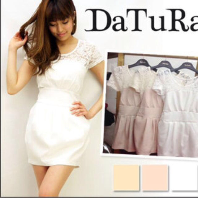 DaTuRa(ダチュラ)のDaTuRa未使用ワンピース レディースのワンピース(ミニワンピース)の商品写真