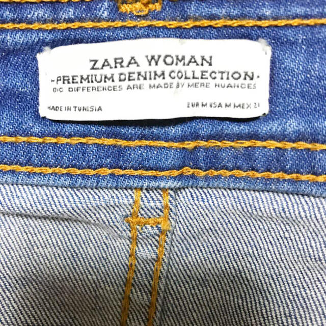 ZARA(ザラ)のザラ デニムスカート レディースのスカート(ミニスカート)の商品写真