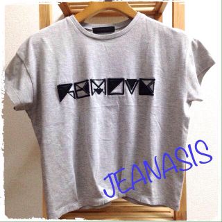 ジーナシス(JEANASIS)の【ジーナシス】ショート丈Tシャツ☆(Tシャツ(半袖/袖なし))