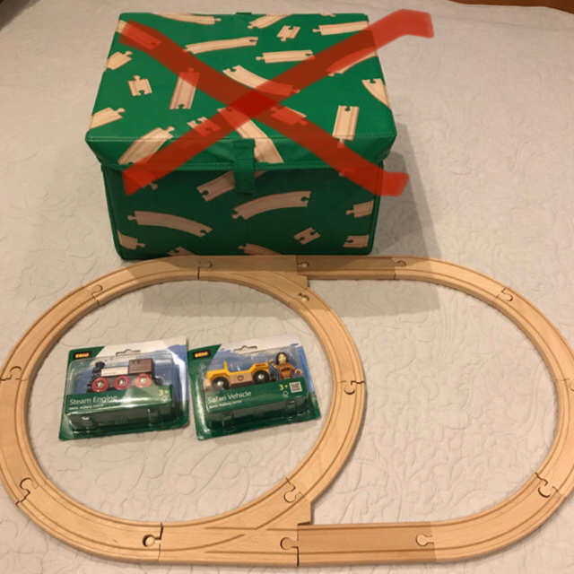 BRIO(ブリオ)の未使用品あり！ブリオレールセット専用 キッズ/ベビー/マタニティのおもちゃ(知育玩具)の商品写真