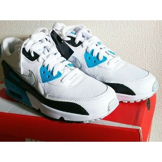 ナイキ(NIKE)のナイキ エアーマックス 23.5㎝ AIR MAX90 MESH (GS) (スニーカー)