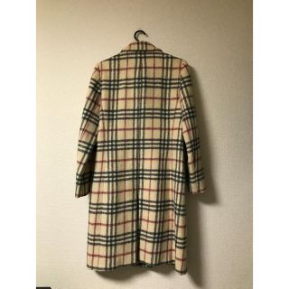 BURBERRY - レア バーバリー ロンドン チェック コートウール 100