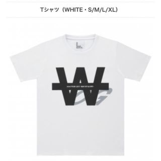 AAA WOG Ｔシャツ 白 M(アイドルグッズ)