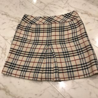 バーバリーブルーレーベル(BURBERRY BLUE LABEL)のBurberrybluelabel【36】ボックスミニスカート(ミニスカート)