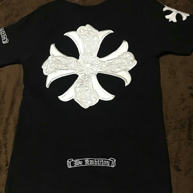 Chrome Hearts(クロムハーツ)の美品☆クロムハーツ似半袖Tシャツ☆Ladys,MサイズMens,Sサイズです❤ メンズのトップス(Tシャツ/カットソー(半袖/袖なし))の商品写真