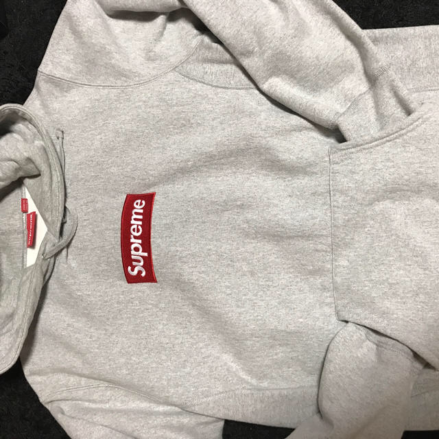 supreme ボックスロゴパーカー box logo L