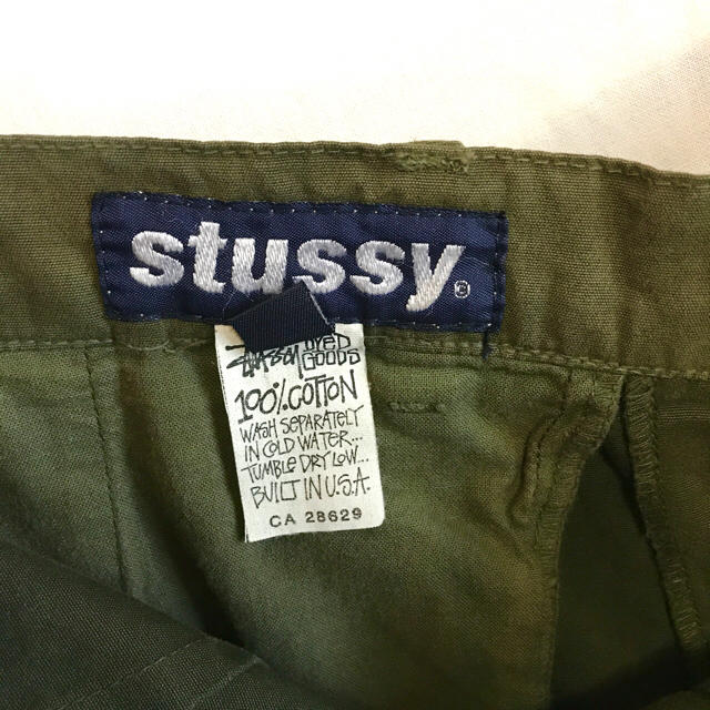 STUSSY - vintage 90s oldstussy 紺タグ ハーフパンツの通販 by MUKUDOKU ｜ステューシーならラクマ