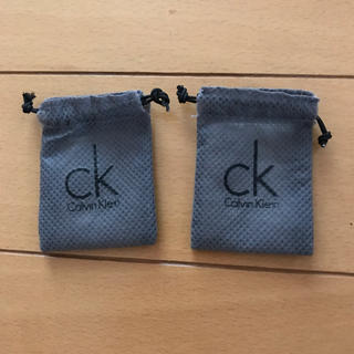 シーケーカルバンクライン(ck Calvin Klein)のカルバンクライン指輪、アクセサリー 巾着袋 2個(ショップ袋)