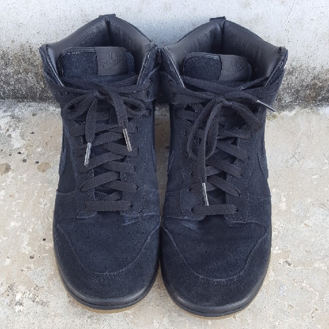 A.P.C(アーペーセー)の★秋先取り★A.P.C.×NIKE DUNK HIGHコラボ 黒US8/26cm メンズの靴/シューズ(スニーカー)の商品写真