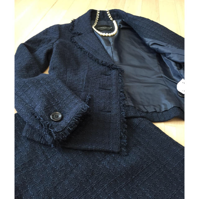 popo様♡専用《美品》上質ツイードセットアップ 生まれのブランドで