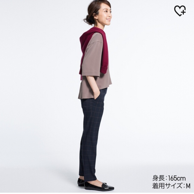 UNIQLO(ユニクロ)のユニクロ ドロップショルダー トップス レディースのトップス(シャツ/ブラウス(長袖/七分))の商品写真