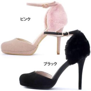 ランダ(RANDA)の今週限定価格RANDA ファーセパレートパンプス(ハイヒール/パンプス)