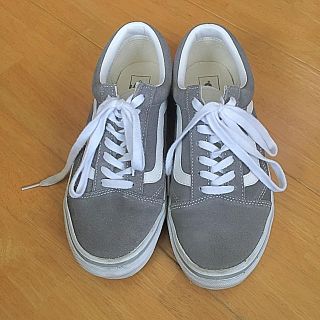 ヴァンズ(VANS)のオールドスクール グレー 25.5(スニーカー)