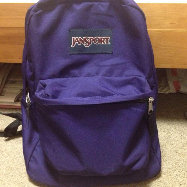 Jansport リュック 紫の通販 By るりらりわーるど ラクマ