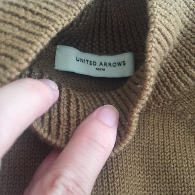 UNITED ARROWS(ユナイテッドアローズ)のユナイテッドアローズ＊ハイネックショートニット レディースのトップス(ニット/セーター)の商品写真